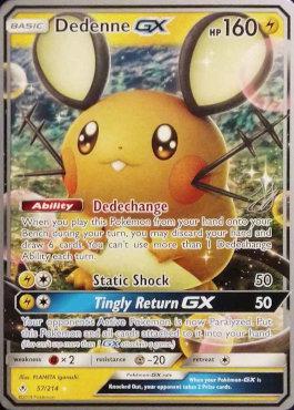 Dedenne GX (57/214) (Perfection - Henry Brand) [World Championships 2019]