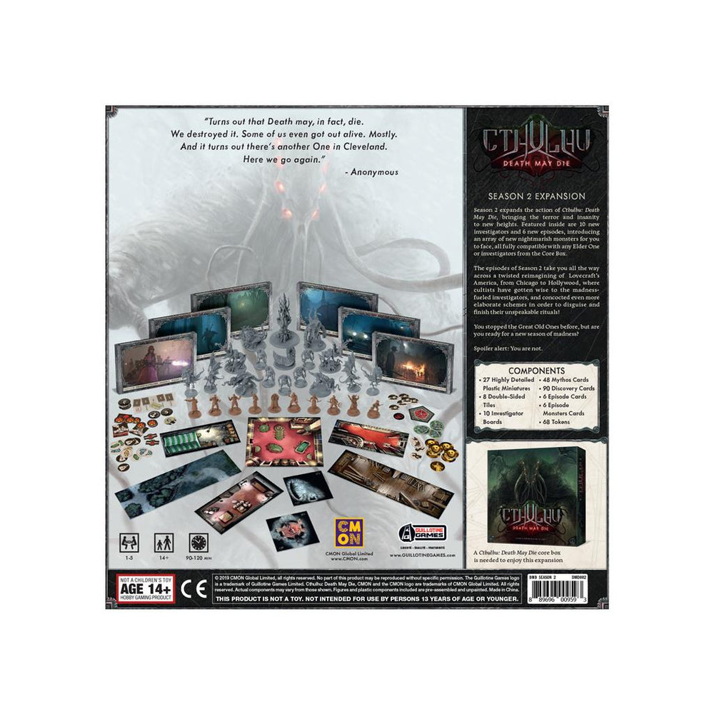 Cthulhu Death May Die: Season 2