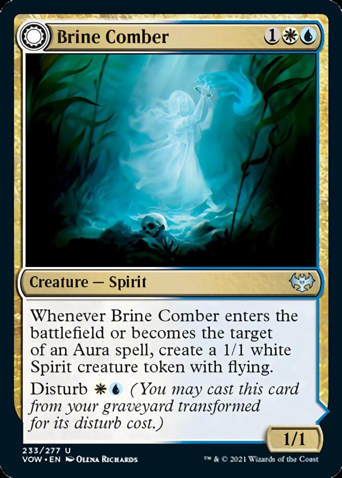 Brine Comber // Brinebound Gift [Innistrad: Crimson Vow]