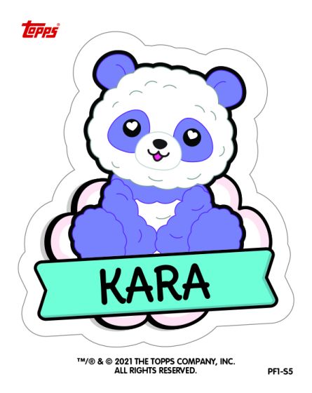 Topps 2021 I Love Fuzzy Pandas Figurine