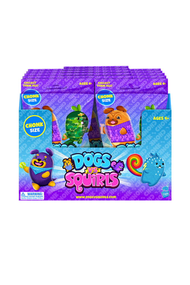 DOGS VS SQUIRLS: CHONK MYSTERY PLUSH