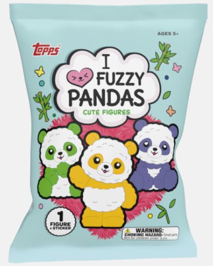 Topps 2021 I Love Fuzzy Pandas Figurine