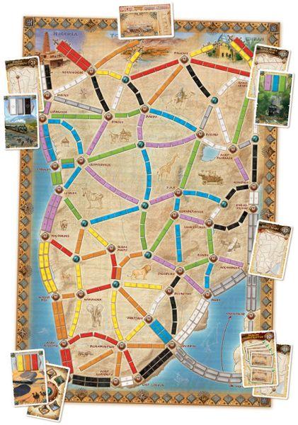 Ticket to Ride Map Collection: Volume 3 - The Heart of Africa