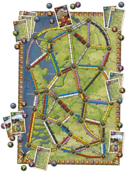 Ticket to Ride Map Collection: Volume 4 - Nederland