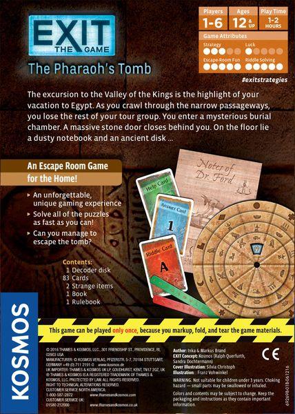 EXIT: The Game - The Pharaoh's Tomb