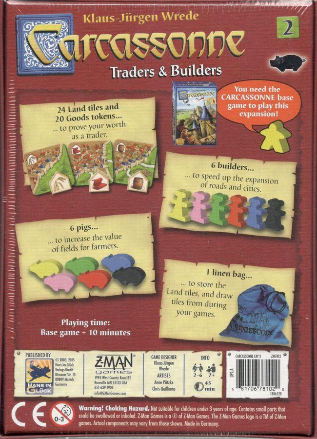 Carcassonne: Traders & Builders (Expansion 2)