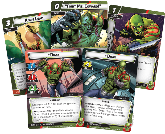 Marvel Champions: Drax Hero Pack