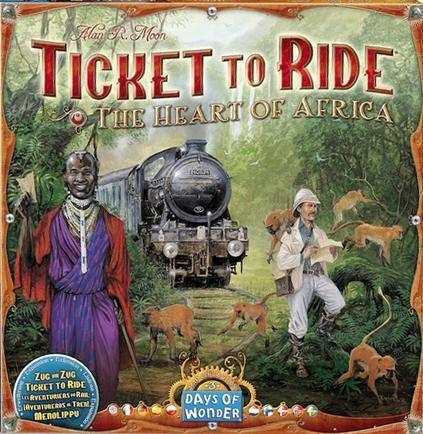Ticket to Ride Map Collection: Volume 3 - The Heart of Africa